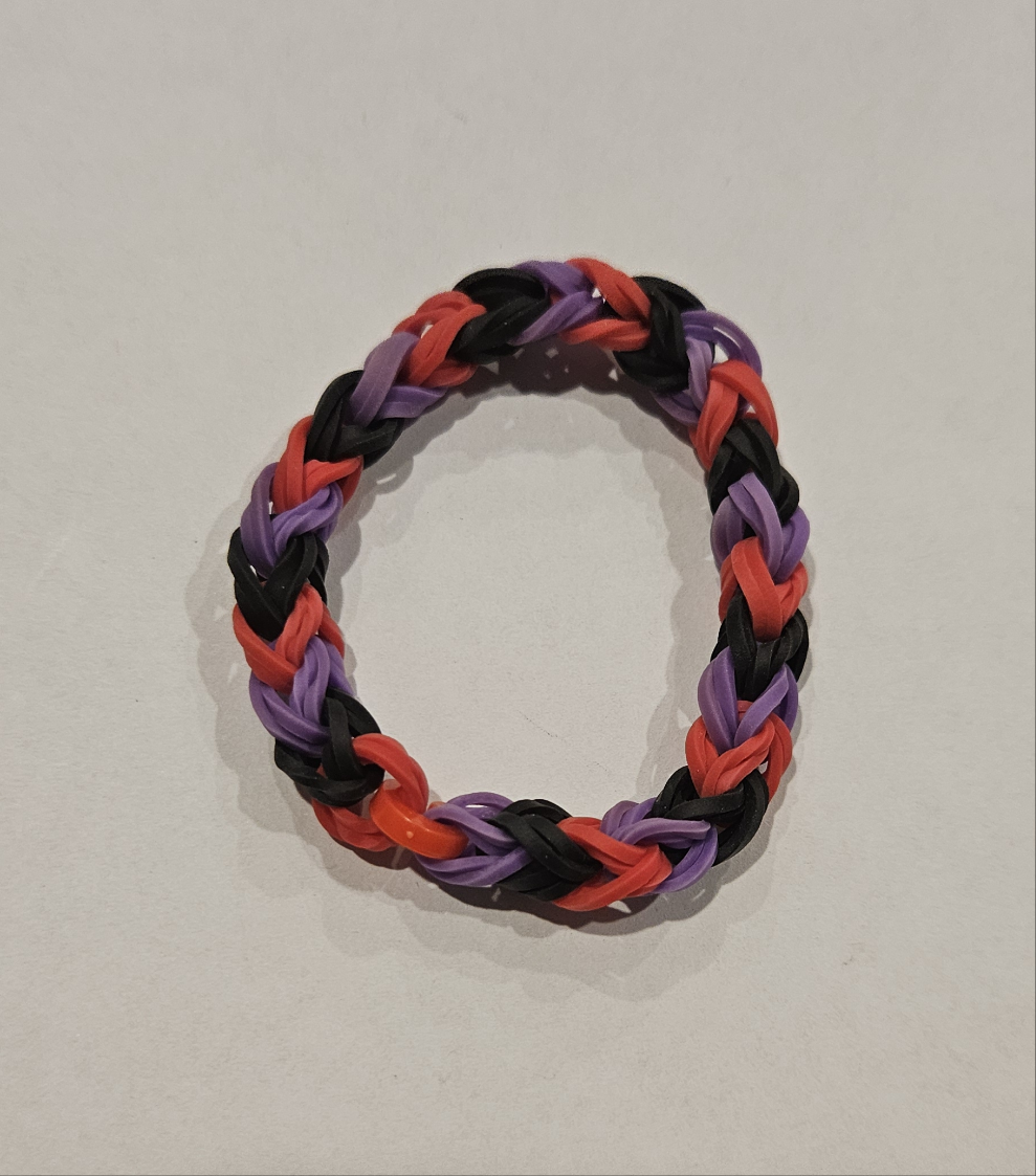 Rubber Bands - Pink & Purple