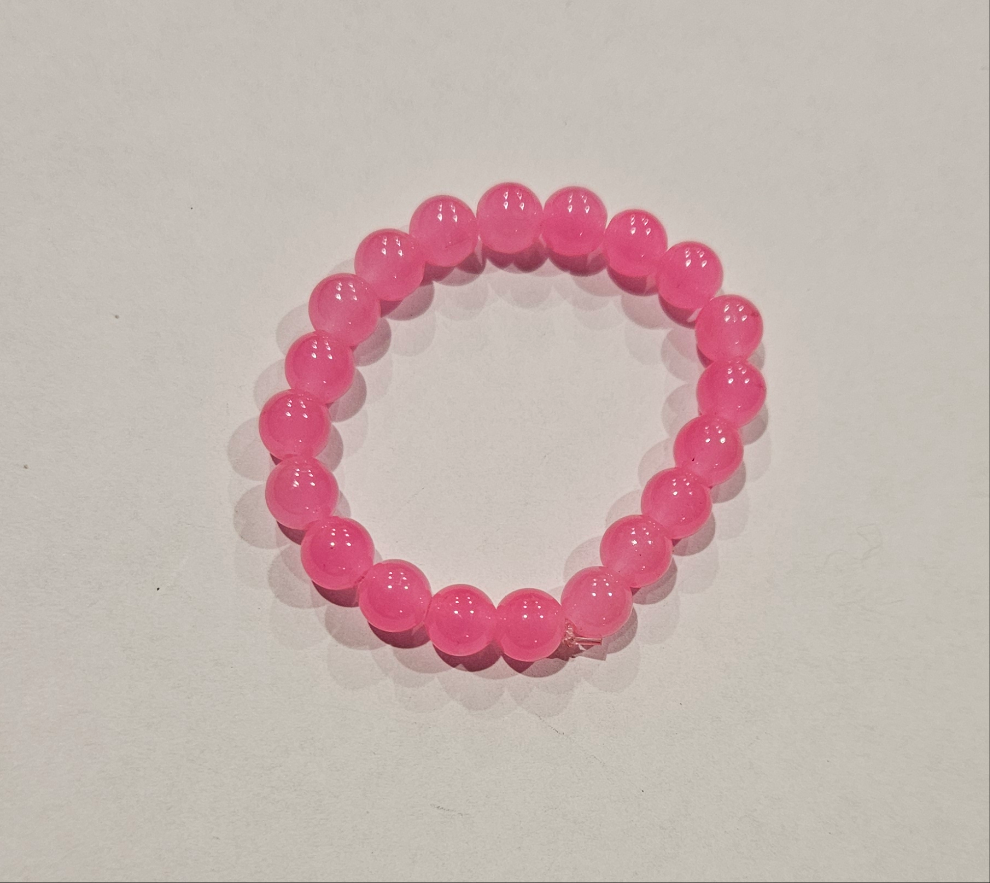 Bead Bracelet - Light Pink