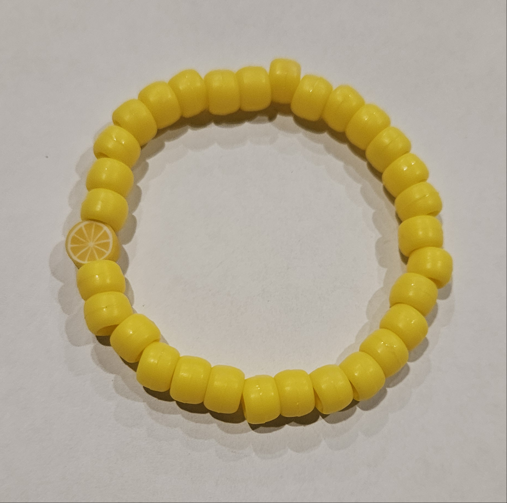 Pony Bracelet - Yellow