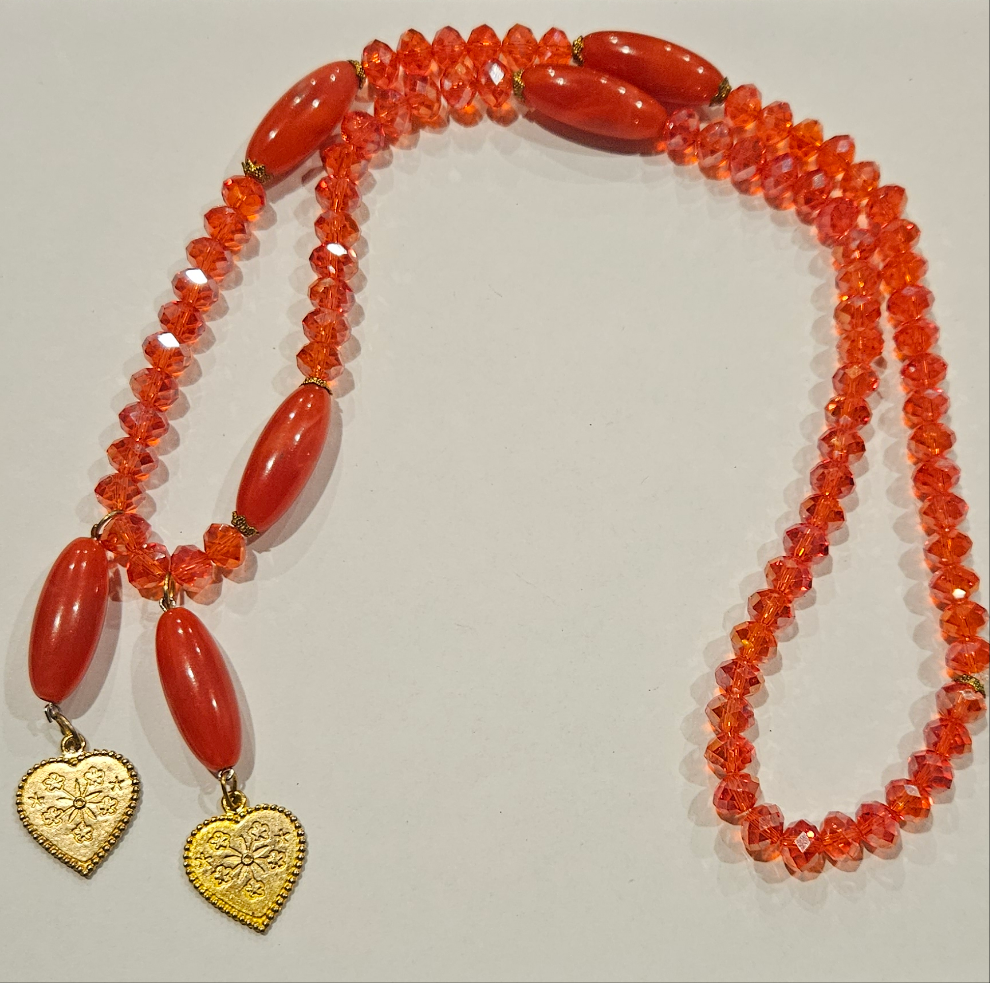 Necklace Beads - Watermelon