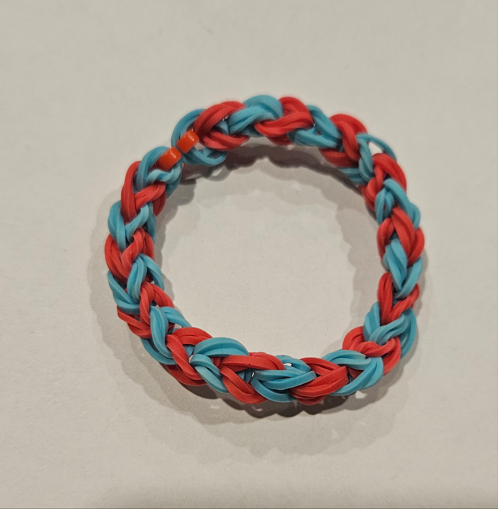 Rubber Bands - Red & Blue